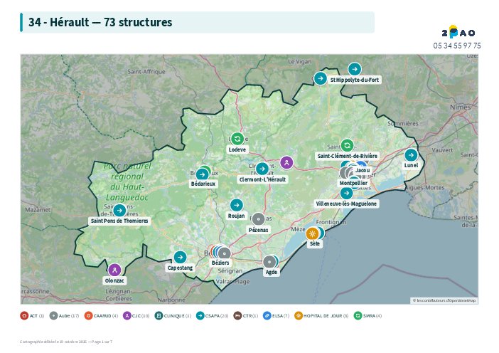 Cartographie des structures — 34 - Hérault (PDF)