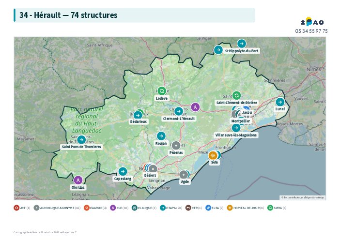 Cartographie des structures — 34 - Hérault (PDF)