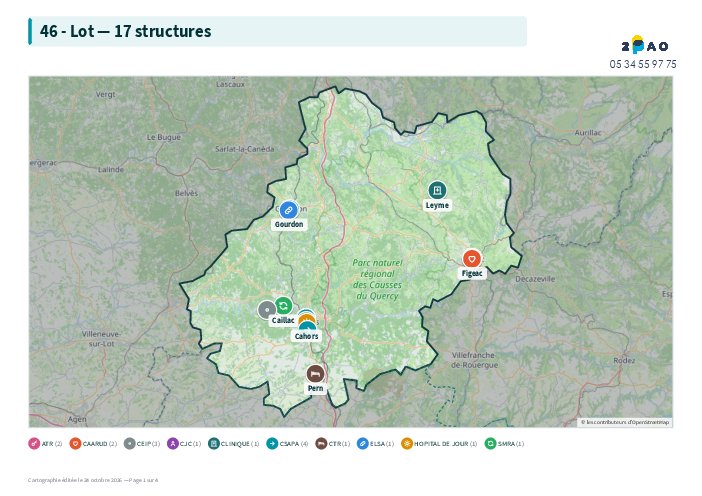 Cartographie des structures — 46 - Lot (PDF)
